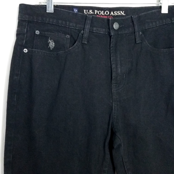 U.S. Polo ASSN activate / Stretch Men's size 34×30 Black - Picture 2 of 12